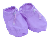 Защитные пинетки-бахилы для обуви малыша сиреневые Katinka