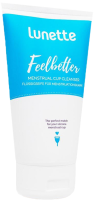 Очищуючий засіб Feelbetter Lunette 100 мл Рідкий органічний засіб для очищення менструальних чаш.