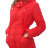 Демисезонная слингокуртка Красная со съемным флисовым утеплителем Katinka, размер М - Демисезонная универсальная слингокуртка купить Украина