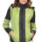 Легкая универсальная куртка-ветровка для беременных/слингокуртка 3 в 1 черный/олива размер XL Katinka - 