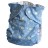 Мультисайзовий багаторазовий підгузник блакитний/горошок Katinka - 
