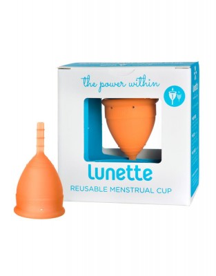 Менструальная чаша Aine Lunette Простая в употреблении, безопасная и гигиеничная альтернатива прокладкам и тампонам. Пользуясь чашей, вы сберегаете природу, деньги и собственные нервы.