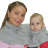 Универсальная флисовая куртка ВСЕ В ОДНОМ Кораллово-красная, Katinka - Манишка для мамы и малыша