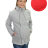 Универсальная флисовая куртка ВСЕ В ОДНОМ Кораллово-красная, Katinka - Универсальная флисовая куртка для беременных слингокуртка слингожилетка