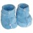 Утеплені пінетки-бахіли для взуття малюка блакитні/блакитний фліс Katinka - Утеплені пінетки-бахіли для взуття малюка блакитні/блакитний фліс Katinka