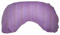 Универсальная С-образная подушка для беременных и для кормления орхидея (лен)
