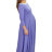Платье в пол для беременных и кормящих вырез-лодочка перванш Katinka размер S - 