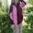 Легкая универсальная куртка-ветровка для беременных/слингокуртка 3 в 1 бордо/розовый Katinka размер M - Легкая универсальная куртка-ветровка для беременных слингокуртка