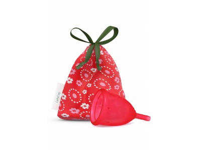 Менструальна капа Wild cherry Ladycup Менструальні чаші - найсучасніший засіб жіночої гігієни. Максимальний захист протягом 12-ти годин.