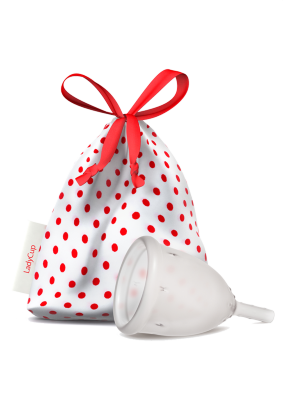 Менструальна капа Clear silicone Ladycup Менструальні чаші - найсучасніший засіб жіночої гігієни. Максимальний захист протягом 12-ти годин.